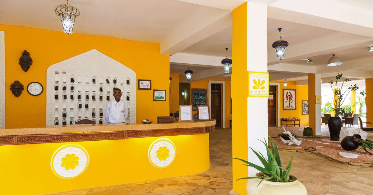 Een foto van het interieur van Waridi Beach Resort & Spa
