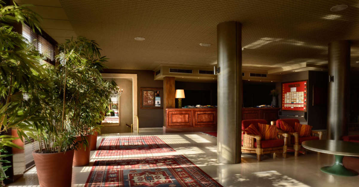 Een foto van het interieur van Lunas Resort Yoga & Spa