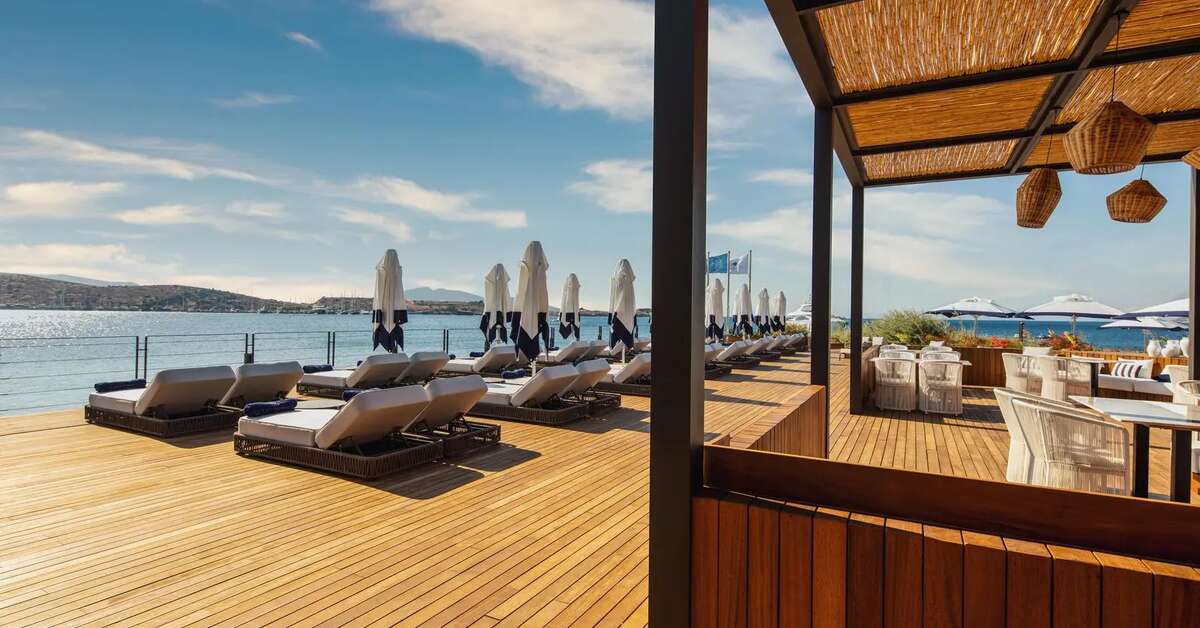 Een foto van het terras bij Kaya Palazzo Resort & Residence Le Chic Bodrum