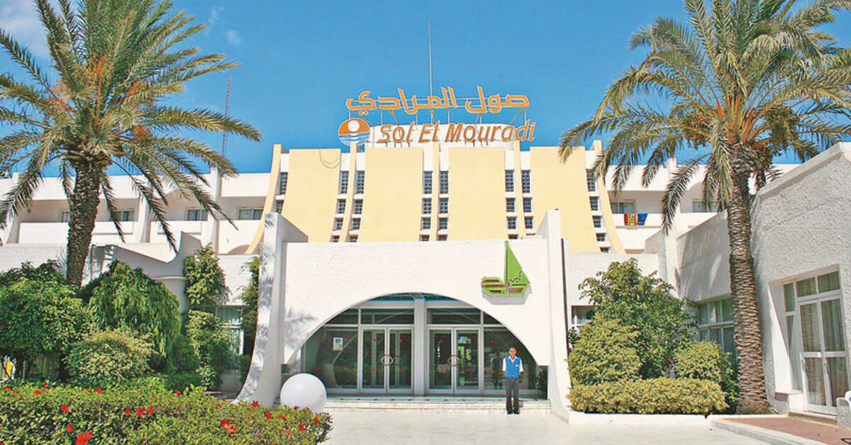 Een foto van de buitenkant van El Mouradi Port El Kantaoui