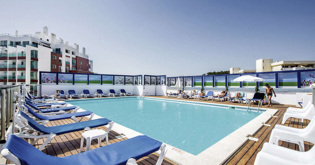 Een foto van een overzicht van Carvi Beach Hotel