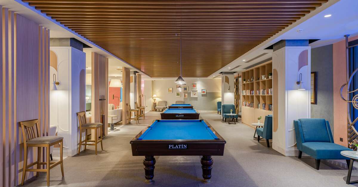 Een foto van de faciliteiten bij Fame Residence Kemer & Spa