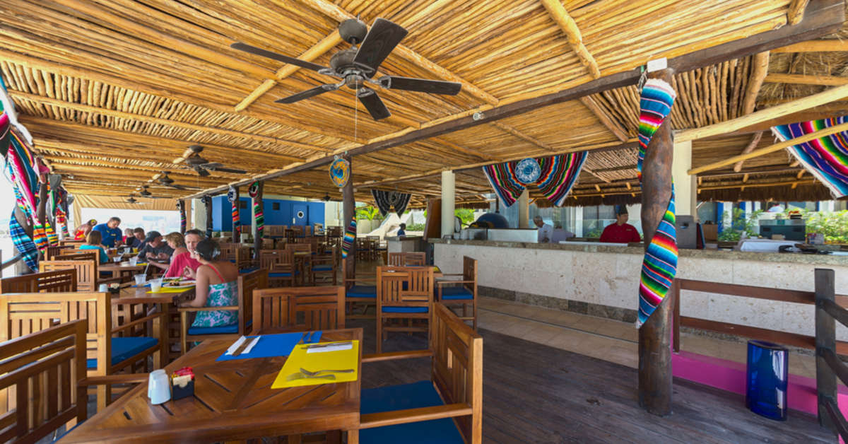 Een foto van de faciliteiten bij NYX Cancun