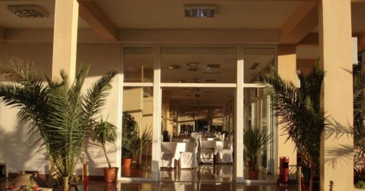 Een foto van de buitenkant van Belvedere Hotel Ohrid