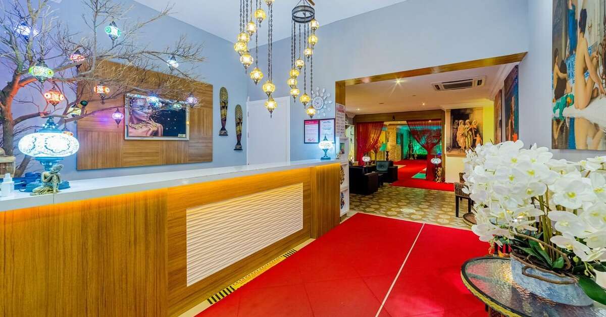 Ein Foto vom Innenbereich im Justiniano Club Alanya