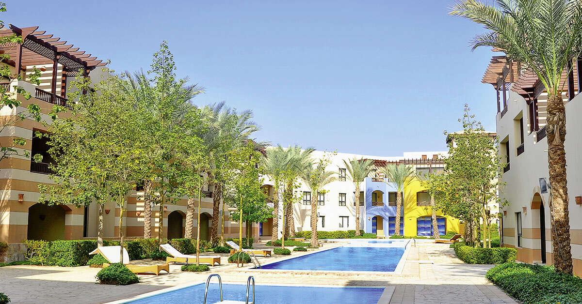 Een foto van het zwembad bij Marina Resort Port Ghalib