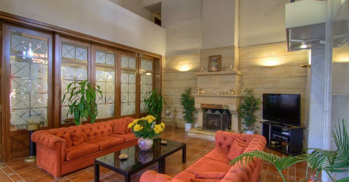 Een foto van het interieur van Hotel Fortezza