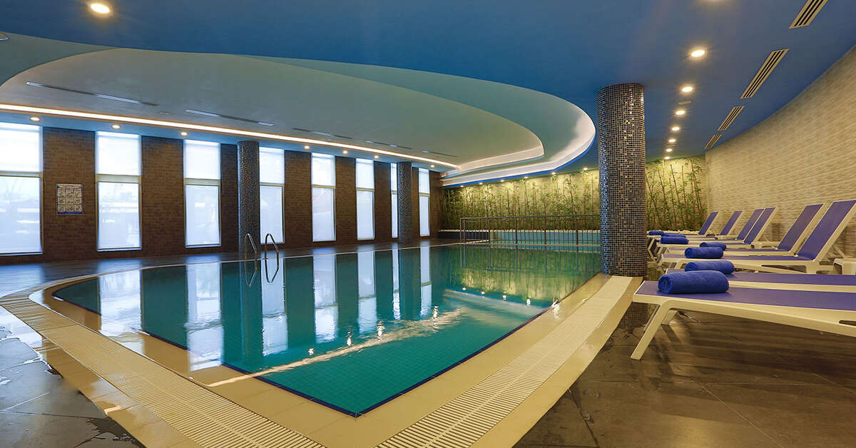 Ein Foto vom Pool im Xoria Deluxe Hotel