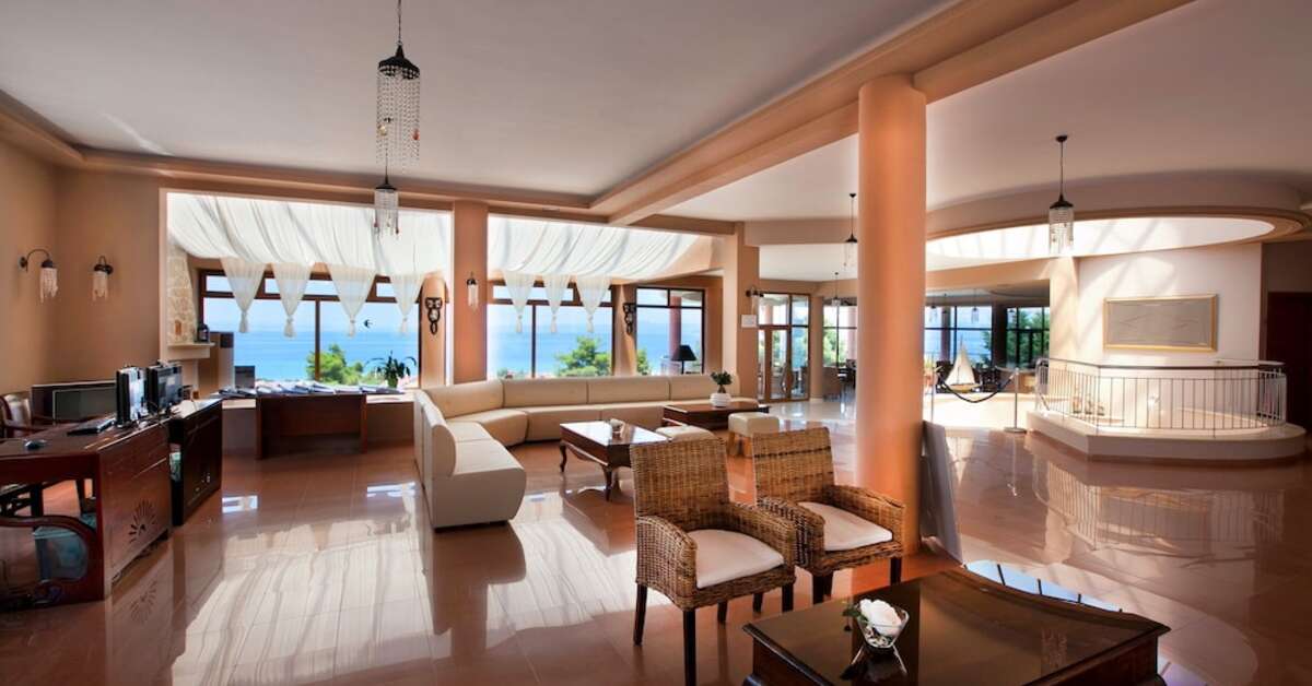 Een foto van het interieur van Alia Palace Luxury Hotel