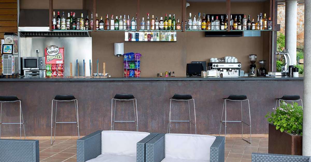 Een foto van de faciliteiten bij Hotel GHT S'Agaro Mar