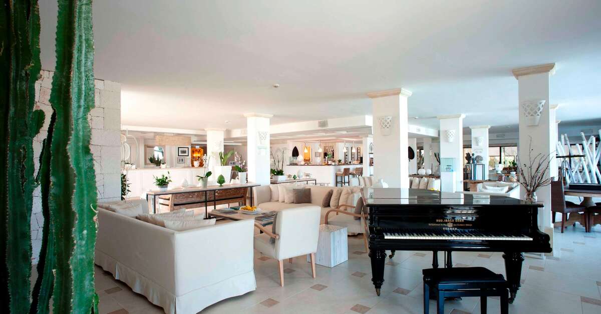 Een foto van het interieur van Canne Bianche Lifestyle & Spa