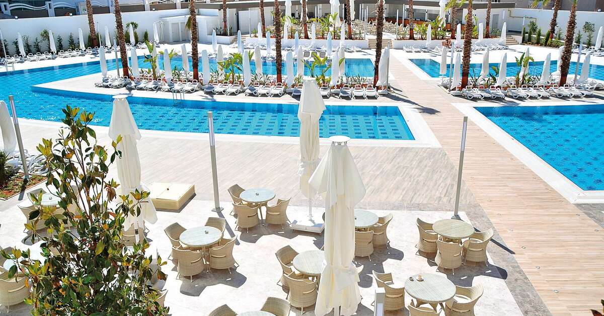 Een foto van het zwembad bij Wind Of Lara Hotel & Spa