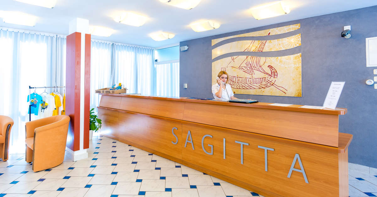 Een foto van het interieur van Holiday Village Sagitta