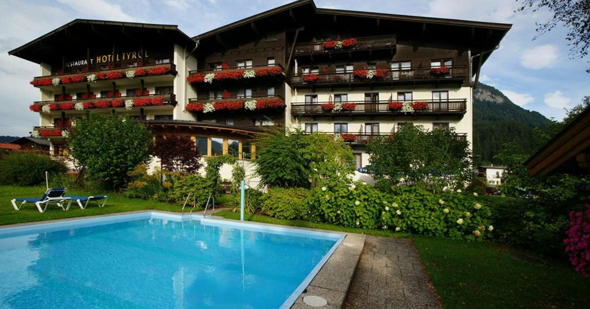 Een foto van een overzicht van Hotel Tyrol Soll