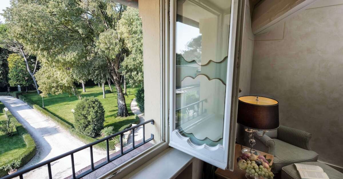 Een foto van het interieur van Posta Donini