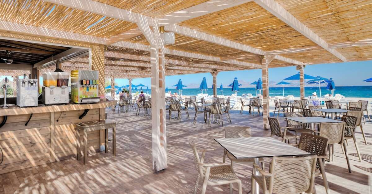 Een foto van de faciliteiten bij Caravia Beach Hotel