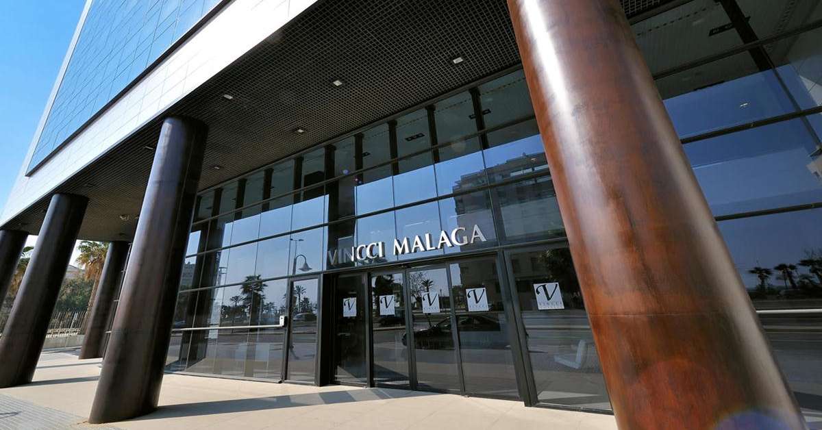 Een foto van de buitenkant van Catalonia Malaga