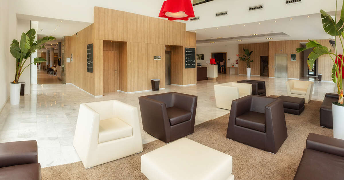 Een foto van het interieur van RH Don Carlos & Spa