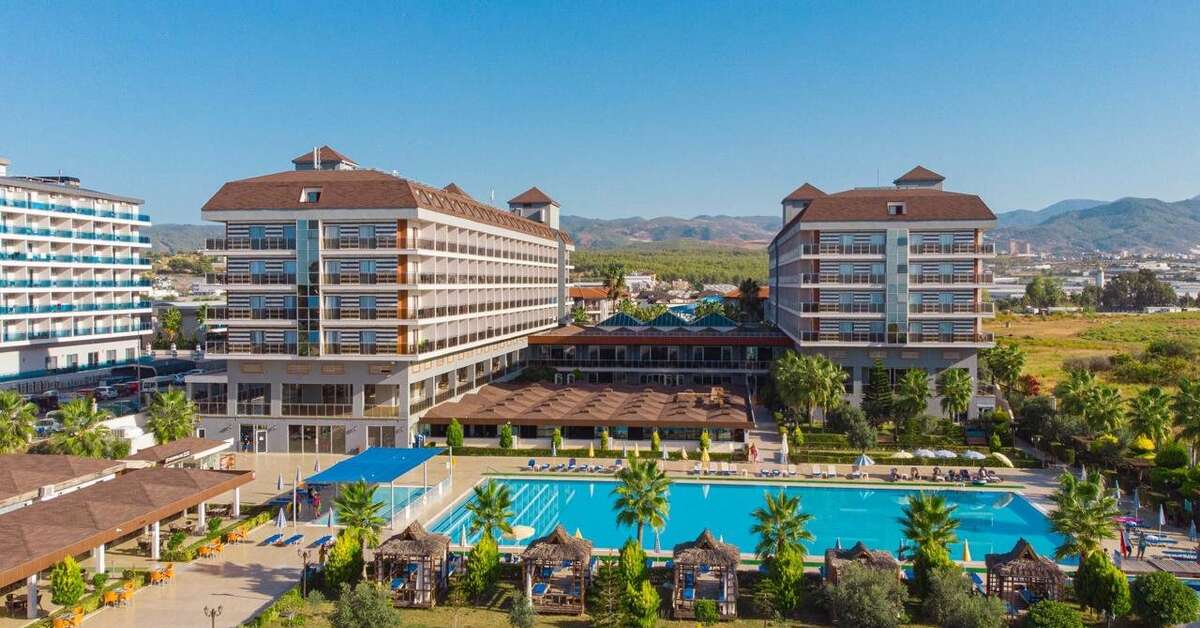 Een foto van het zwembad bij Eftalia Aqua Resort