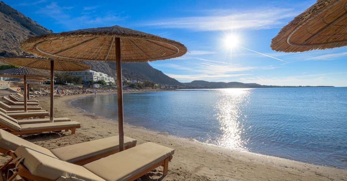 Een foto van het strand bij Sentido Sunrise Beach
