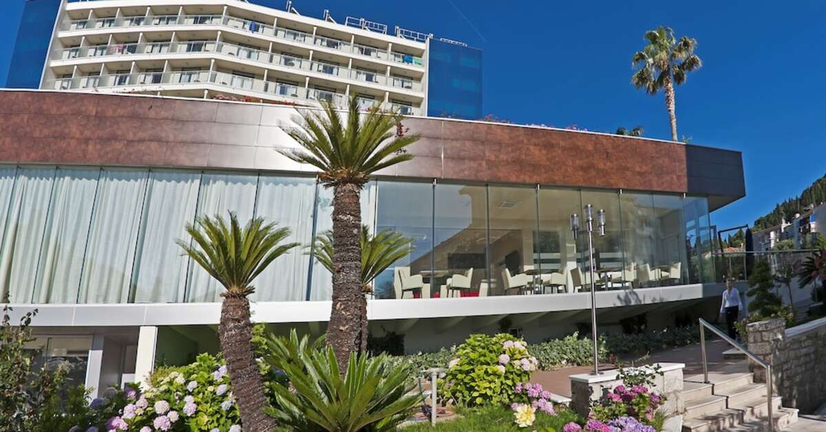 Een foto van de buitenkant van Grand Hotel Park
