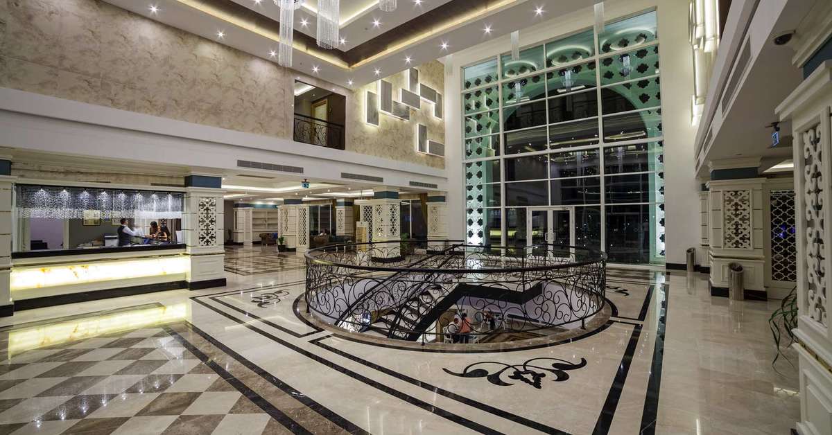 Een foto van het interieur van Karmir Resort & Spa