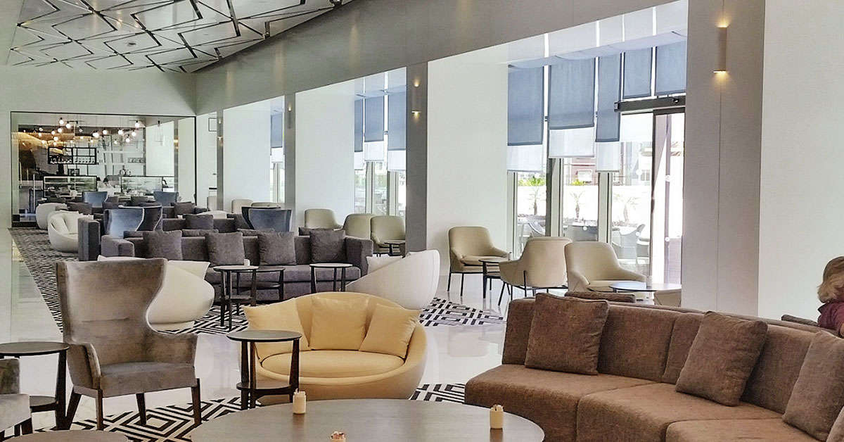 Een foto van het interieur van Wind Of Lara Hotel & Spa