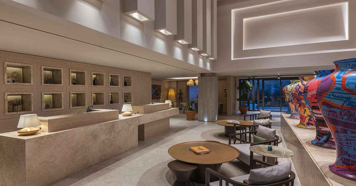 Een foto van het interieur van Bodrum Yalikavak - MGallery Collection