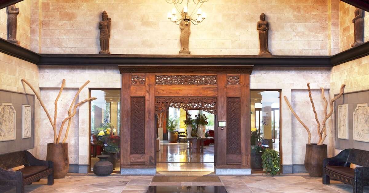 Een foto van het interieur van Regency Country Club Appartementen & Suites
