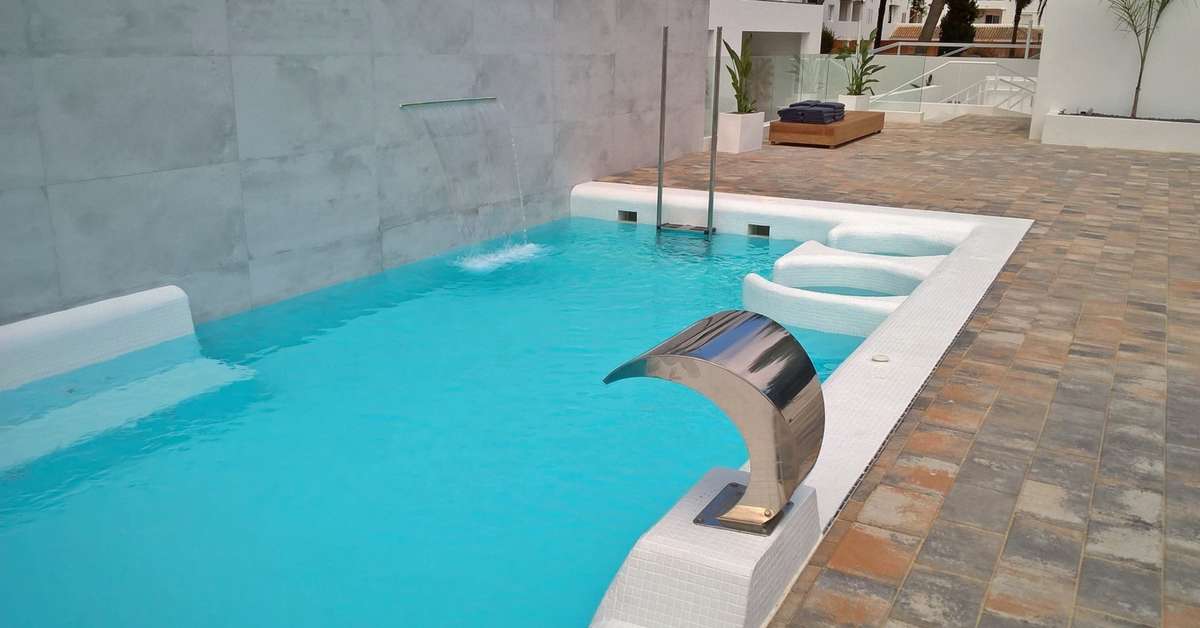 Een foto van het zwembad bij Anfora Ibiza Hotel