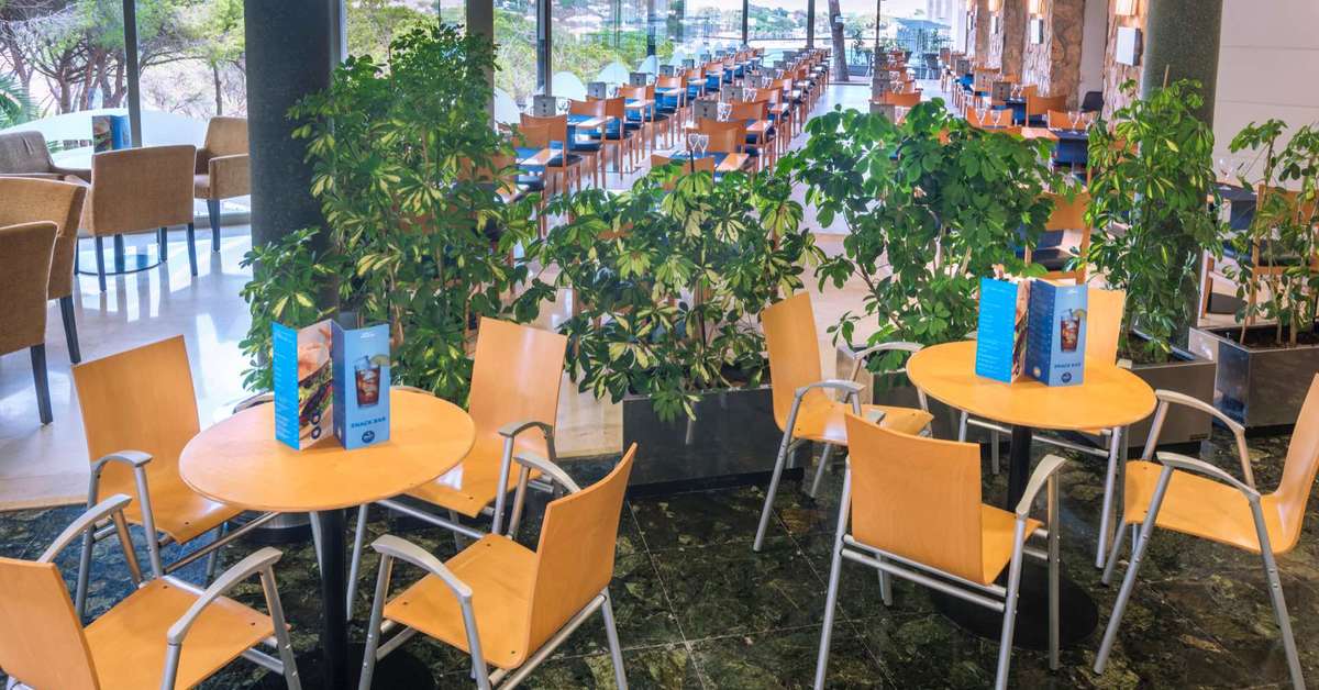 Een foto van de faciliteiten bij Hotel GHT S'Agaro Mar