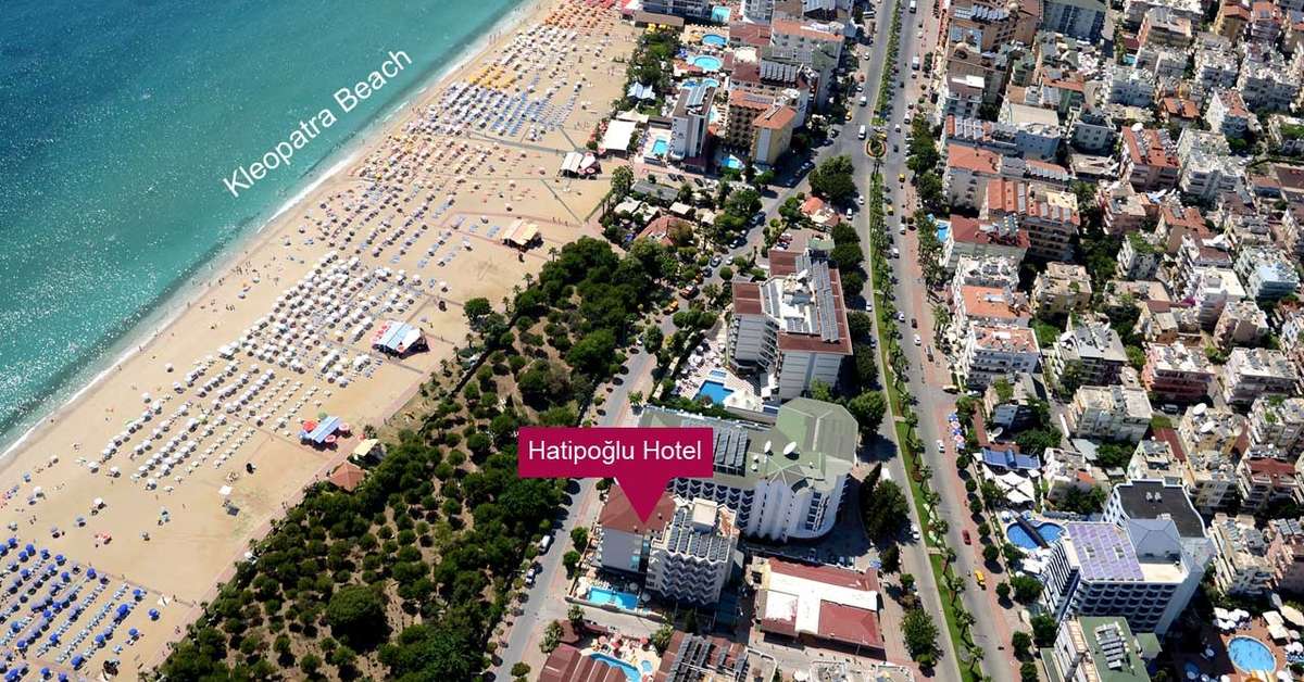 Een foto van de buitenkant van Time Beach Hotel