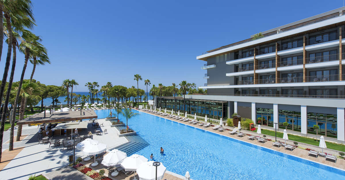Een foto van het zwembad bij Acanthus Cennet Barut Collection