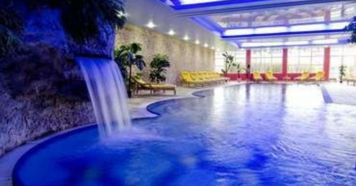 Ein Foto vom Pool im Hotel Schmelmer Hof