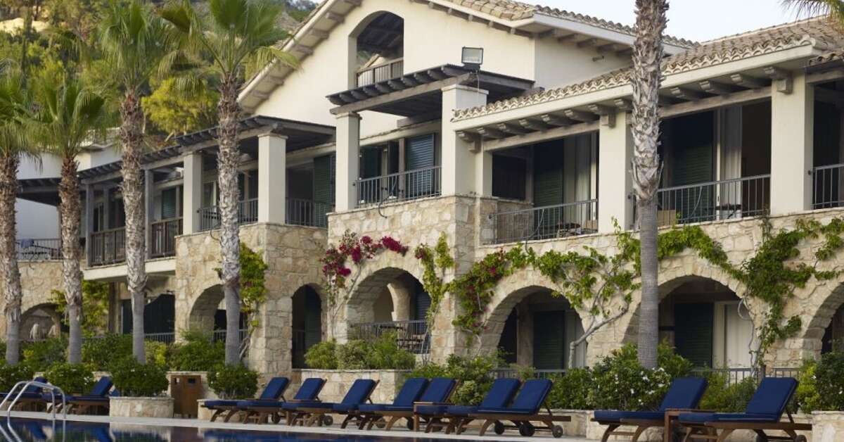 Een foto van het zwembad bij Columbia Beach Resort