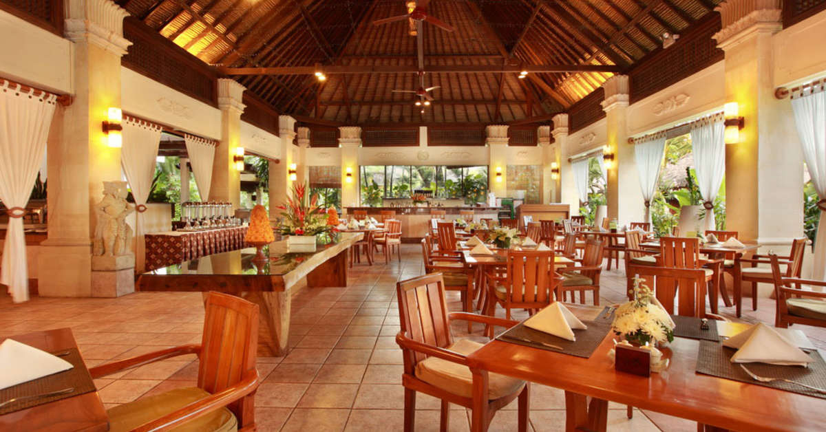 Een foto van de faciliteiten bij Bali Mandira Beach Resort & Spa