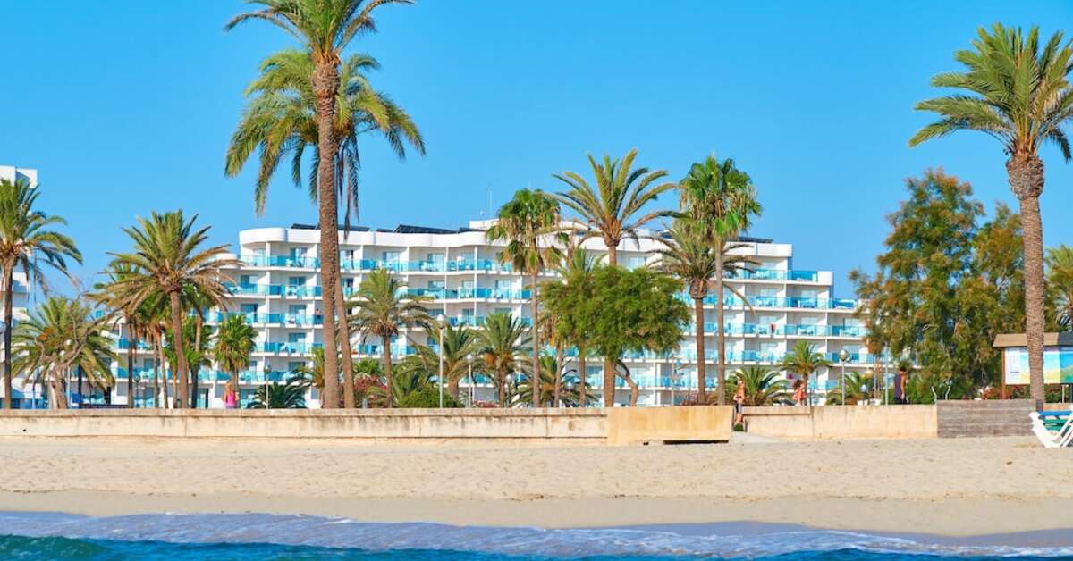 Een foto van de buitenkant van Hipotels Cala Millor Park