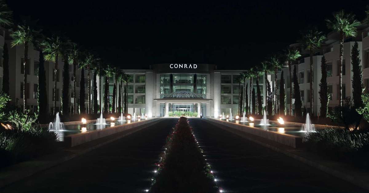 Een foto van de buitenkant van Conrad Algarve