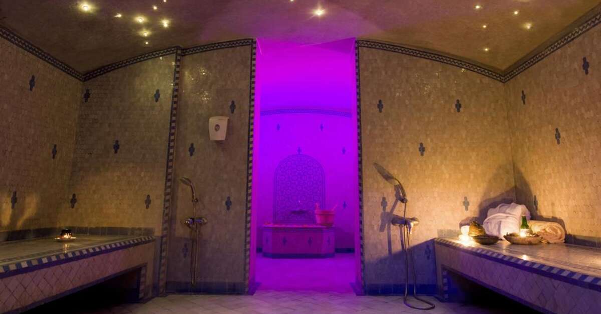 Ein Foto von den Einrichtungen im Hotel Timoulay & Spa