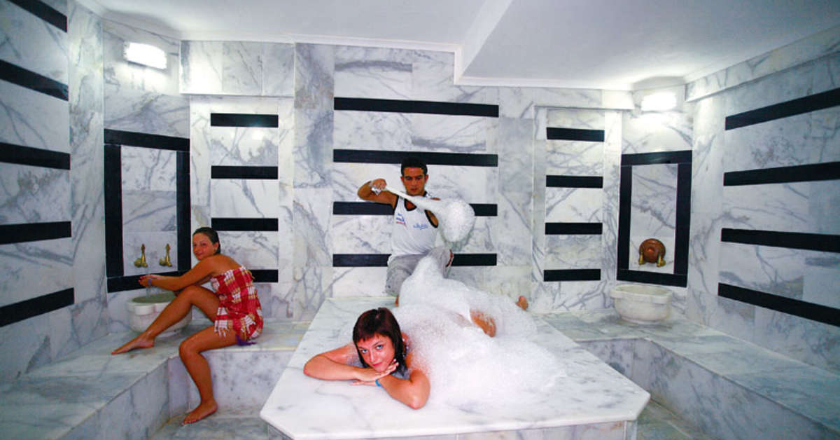 Ein Foto von den Einrichtungen im Hotel Blue Diamond Alya