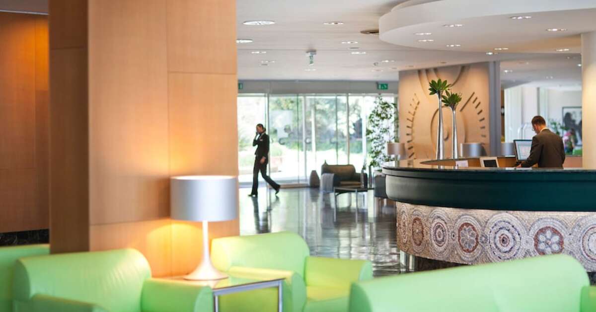 Ein Foto vom Innenbereich im Hotel Croatia Cavtat