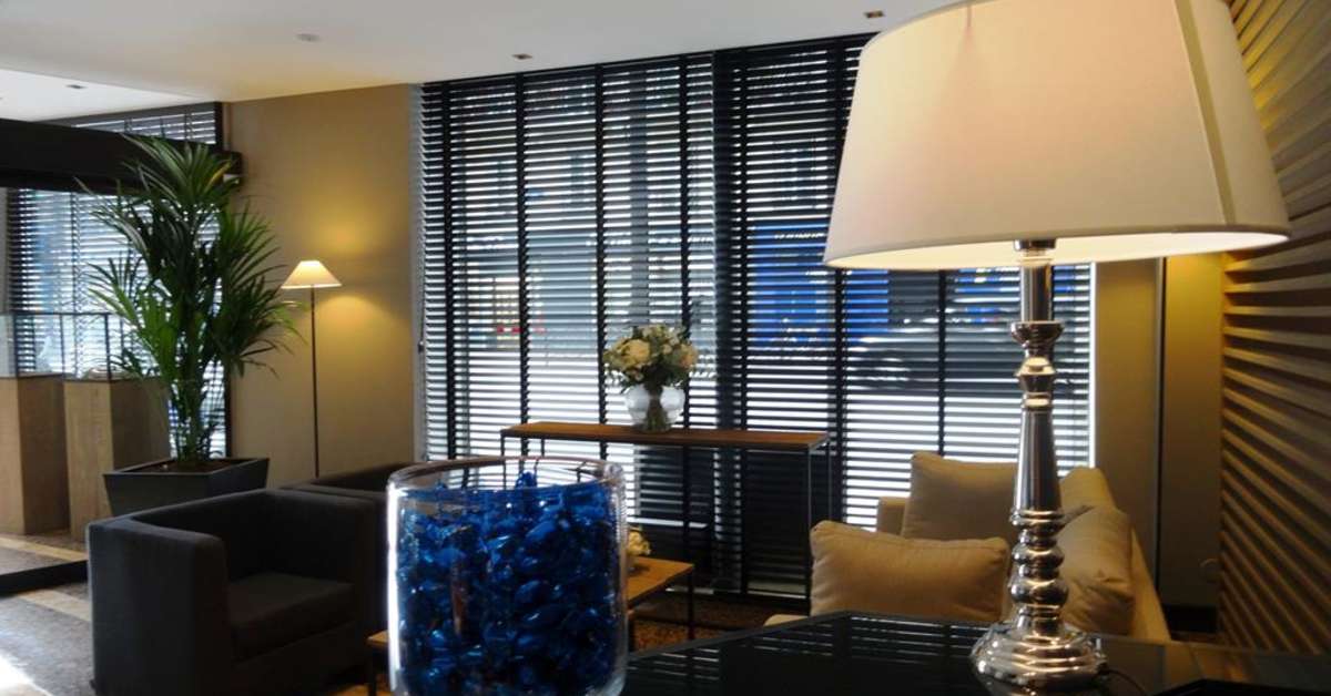 Een foto van het interieur van Hotel Albert 1er Paris