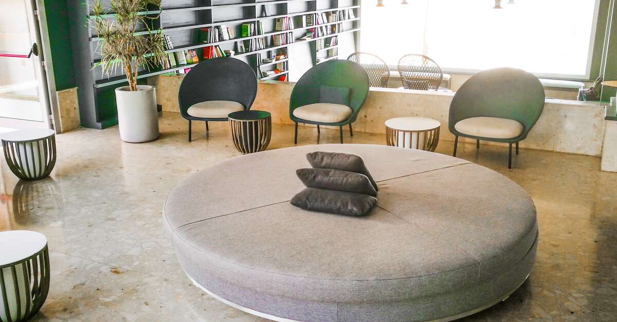 Een foto van het interieur van Servatur Riosol
