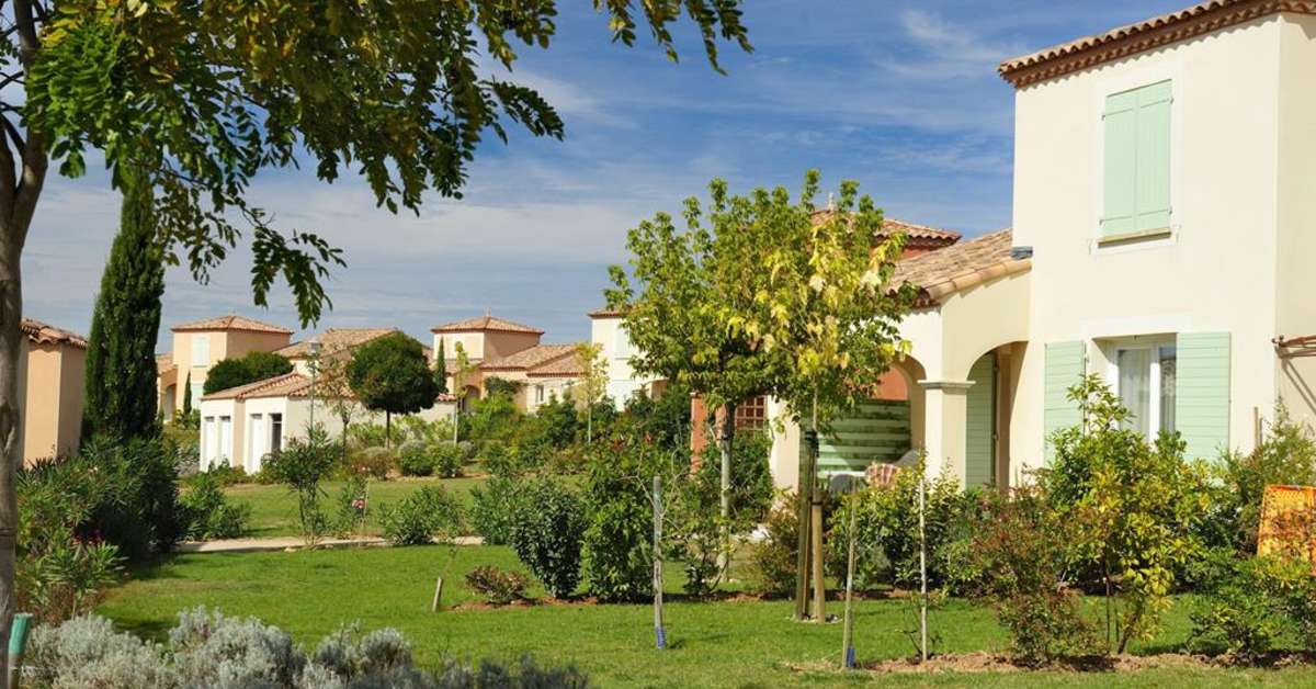 Een foto van de buitenkant van Residence Port Minervois