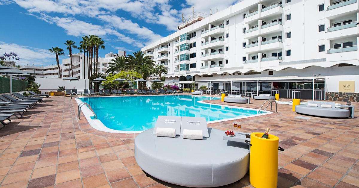 Een foto van een overzicht van Axel Beach Maspalomas