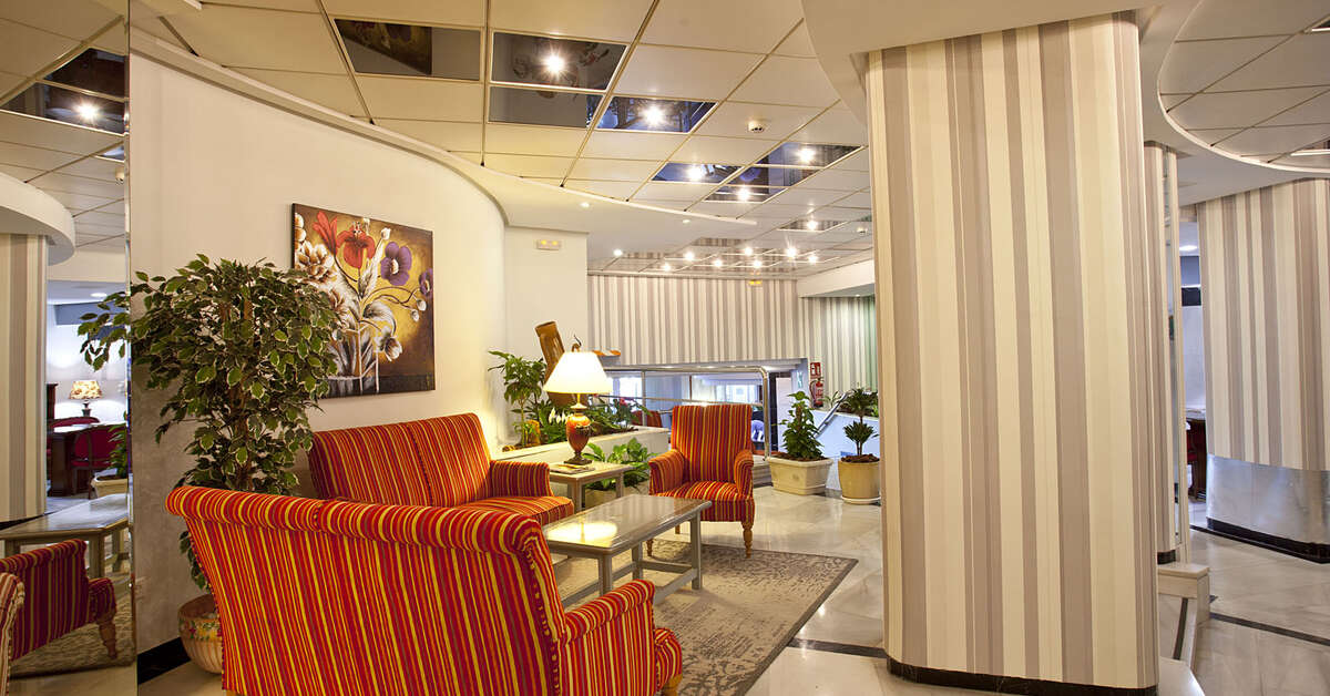 Een foto van het interieur van Hotel Princesa Playa Marbella