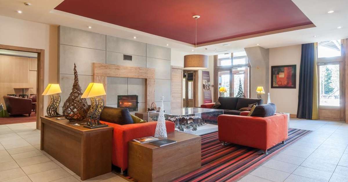 Een foto van het interieur van Pierre & Vacances Residence Premium Les Terrasses d'Eos