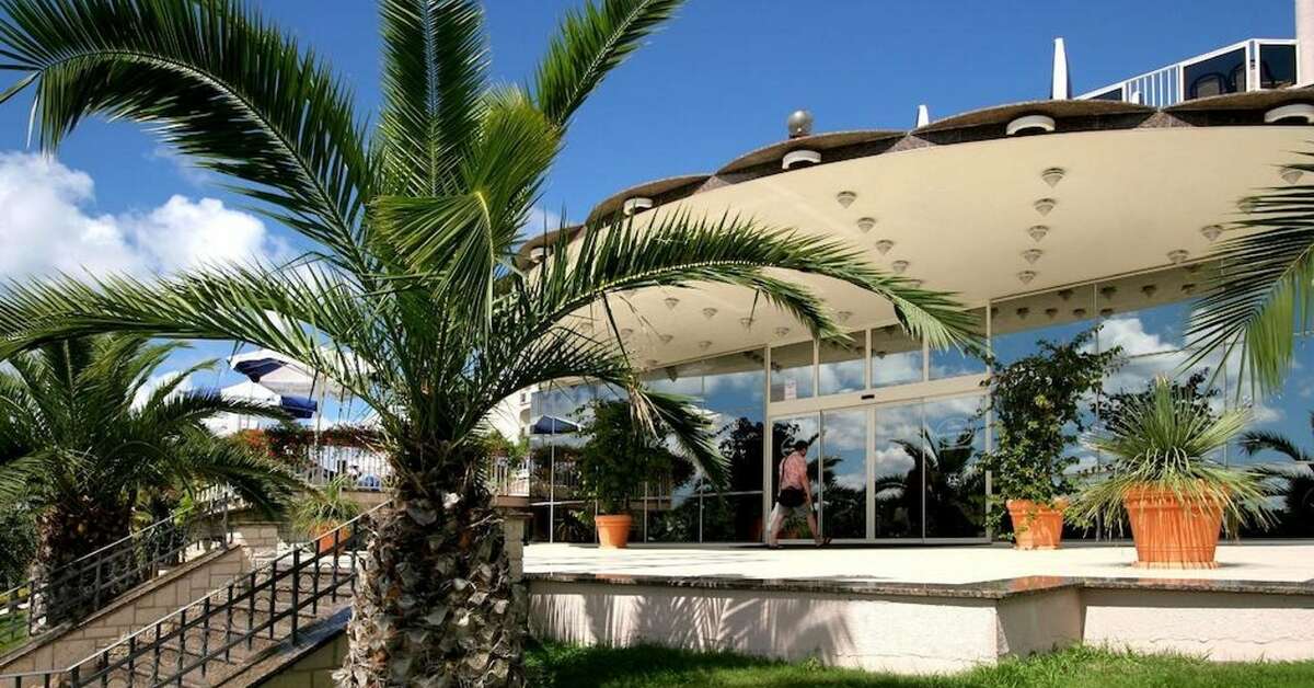 Een foto van de buitenkant van Hotel Istra Plava Laguna
