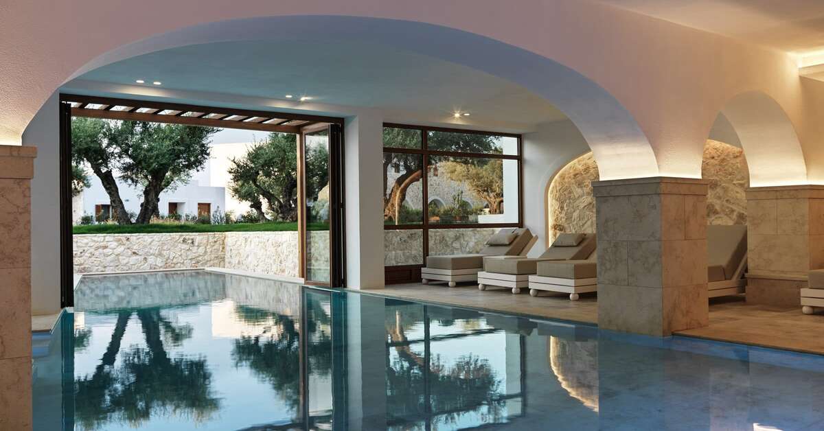 Een foto van het zwembad bij Lesante Cape Resort & Villas