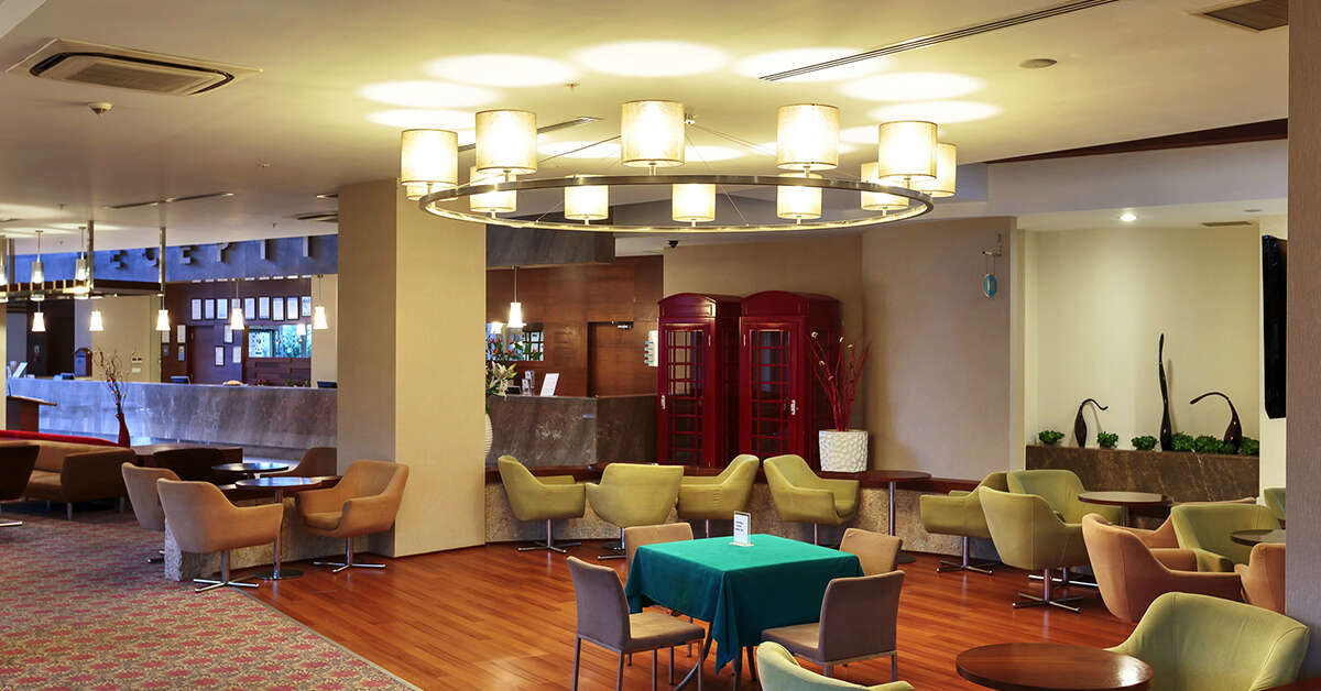 Een foto van het interieur van Sunis Evren Beach Resort & Spa